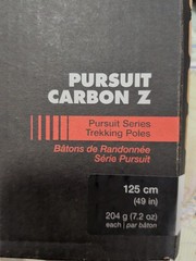 Black Diamond Pursuit Carbon Z Trekking Poles 125cm