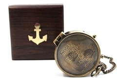 I am Your Anchor, Faithful, Strength Engraved Compass, Confirmation Gift