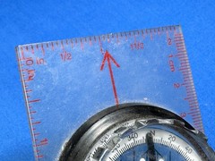 Vintage SUUNTO Precise Pathfinder Compass, Made in Finland 3.25″ x 2.25″