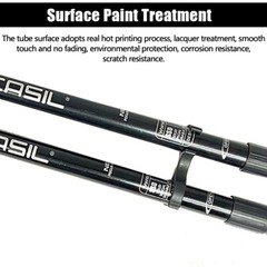 2X Hiking Trekking Poles Nordic Walking Sticks Adjustable Anti-shock Alpenstock