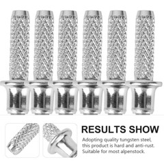 10PCS Alpenstock Tips Replacement Tip for Climbing Trekking Pole Accessories