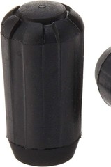Versatile Rubber Trekking Pole Tip Protectors – Improve Traction on Trails