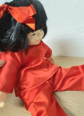 Artist Doll Vinyl Doll Meiler JMB Jacobsen Asian 33cm Collectors Vintage
