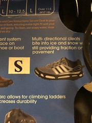 Quad Trek All Terrain Cleats Size S 4 -7 1/2 1women’s Youth