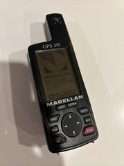 MAGELLAN GPS 315 Portable GPS Navigator Hunting Manual With AA Battery