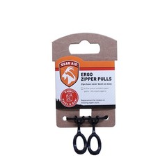 Gear Aid Black Zipper Pull Replacements Set of 2 Outdoor Gear Repair Accessories