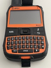 SPOT SPOTXB Hiking GPS Satellite Messenger w/ Keyboard Bluetooth Orange/Black