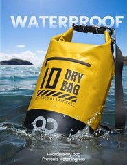 Waterproof Dry Bag with Phone Pouch – 5L/10L/20L/30L/Floating 40L Lemon Yellow