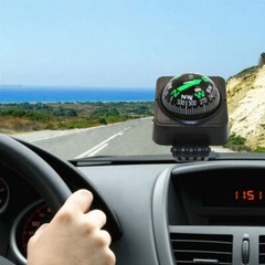 2PCS Adjustable Car Dashboard Navigation Compass Ball For Boat Marine Truck**