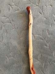 43 in. – Hand Carved Diamond Willow – Finished – Hiking / Walking Stick ,j101