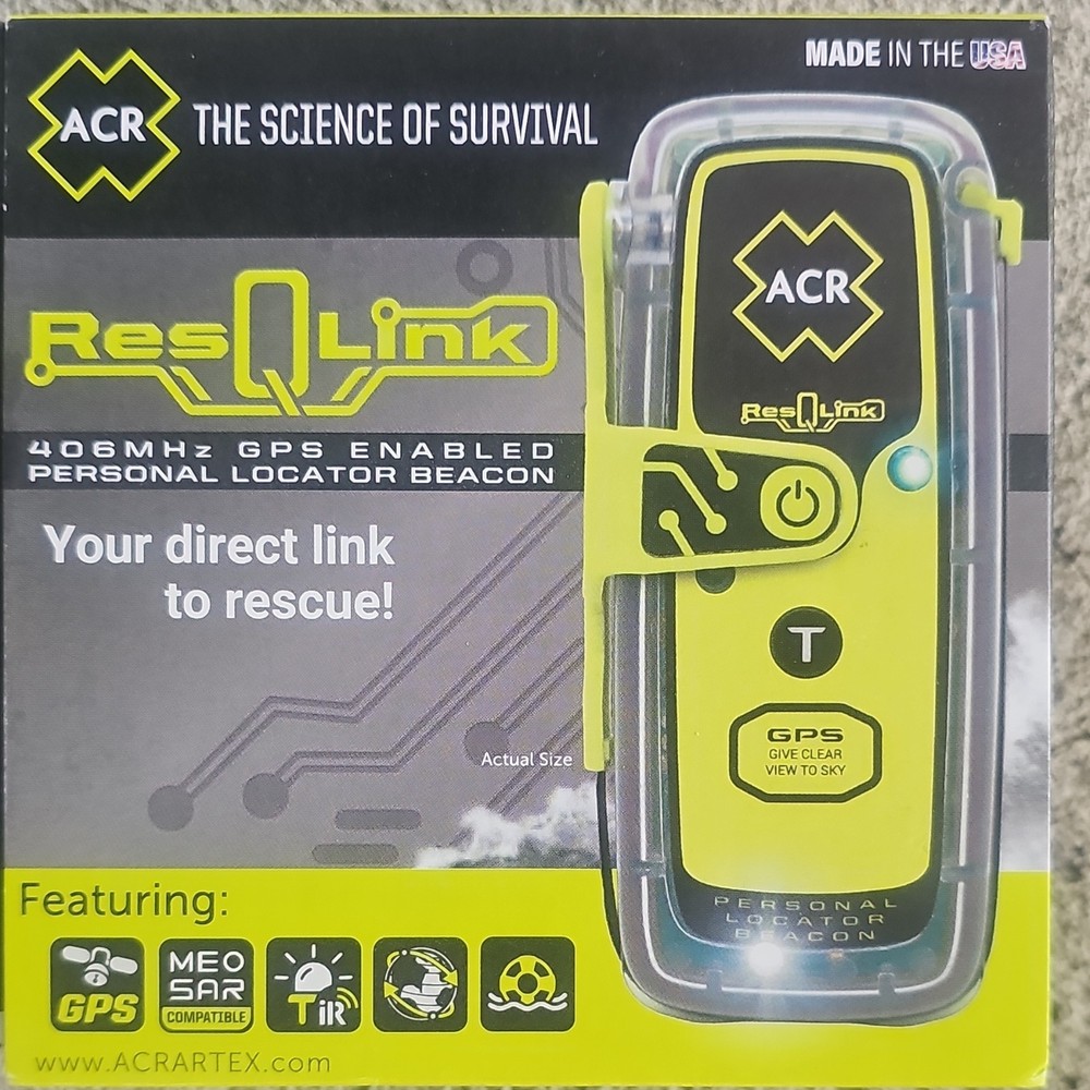 ACR ResQLink 400 PLB-400 Personal Locator Beacon, New