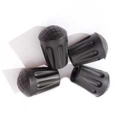 Easy to Use Rubber Ferrules Cane Crutch Tip Ends Trekking Pole Tip Cover
