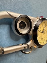 Dakota Angler 2 Clip Watch Compass Dakota…new , Needs Battery (Missing Compass