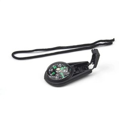 5-Pack Mini Survival Compass Waterproof Acrylic Pocket Compass with Lanyard Tool