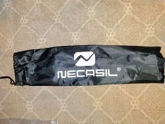 Necasil Foldable Trekking Pole Single 6061Aluminum Hiking Pole Adjustable w/ Bag