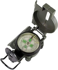 Military Compass Lensatic Sighting Wire Hiking Camping Hunting Survival Army