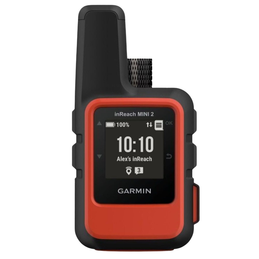 Garmin inReach Mini 2 Compact Satellite Communicator Flame Red