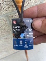 Wood Hiking Stick SE Root Wood 55″ Hiking Stick NWT WS631-52RH