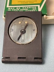 SILVA LIQUID FILLED JEWEL BEARING “HUNTSMAN COMPASS In Original Box