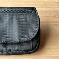 Solo-Tourist Mini Porch Trekking Tool for Coin & Cellphone Cordura Fabric