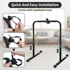 24.4 Inch Wide Handle Bar for Walking Pad Only with Phone Holder Adjustable Hand