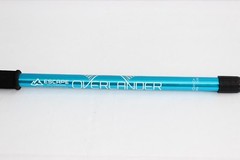 Overlander Trekking Walking Hiking Stick Pole Anti-shock 110cm-135cm Blue