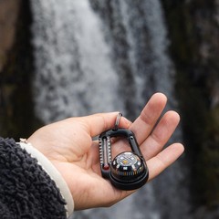 Sun Company TempaComp – Ball Compass and Thermometer Carabiner | Hiking