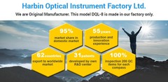 Factory Original Source Geologist Compass Metal For Professional DQL-8