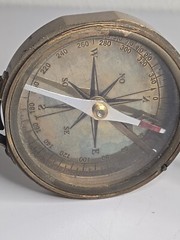 Engineer Directional ‘Lensatic Compass’ Vintage/Brass