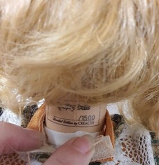 Country Dolls Creactiv Porcelain Doll 40 cm Limited Edition with Tag and…