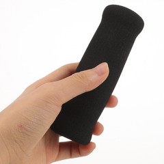 3Pcs Black Anti-Skid Walking Cane Handle Grips Durable Sponge Replacement