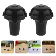 5 Pcs Trekking Pole Protector Tips Mountaineering Stick Replacement