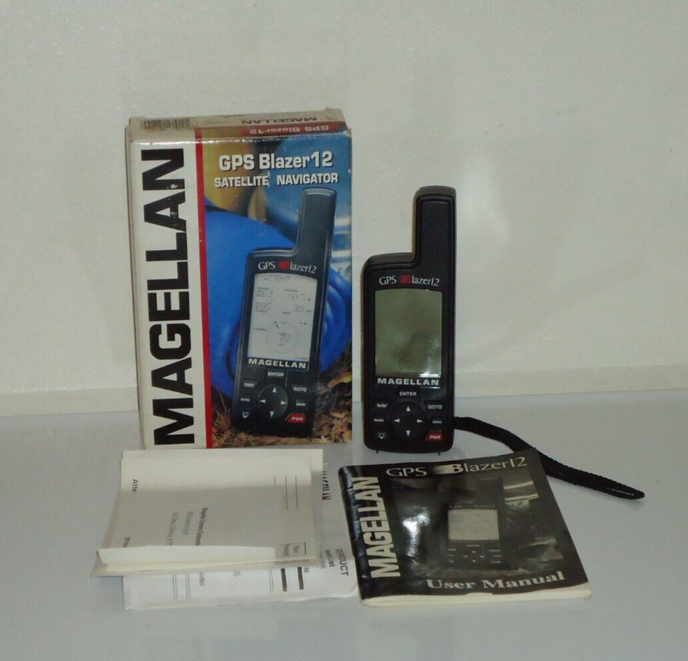 Magellan GPS Blazer 12 Satellite Navigator Pocket Size GPS