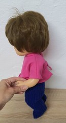 Play doll vinyl doll Götz 40 cm drinking and wet function collector Vintage
