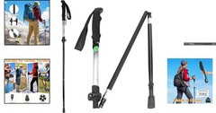 Durable Aluminum Trekking Pole 13-53 Inches – Perfect Mobility Aid for Hikers
