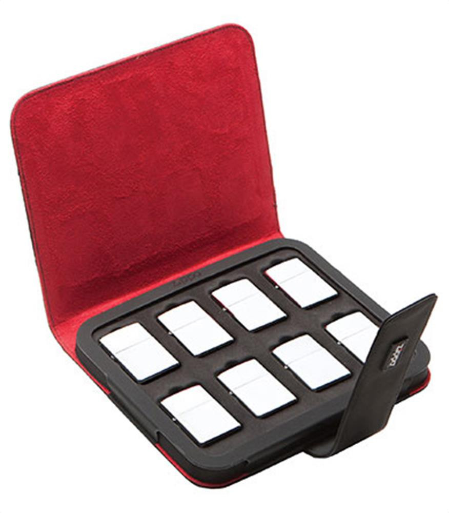 Zippo 8 Standard Lighter Collectors Case 142653 New