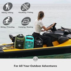 5/10/25/30/40/55L Waterproof Dry Bag- Roll-Top 25L 25l Teal (With Phone Case)