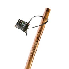 SE Survivor Series Wooden Walking/Hiking Stick with Hand-Carved 55″, Brown