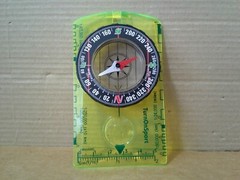 TurnOnSport Orienteering Hiking Backpacking Compass. Working. VGC