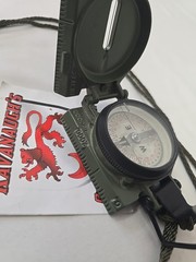Not Salty Cammenga Phosphorescent Lensatic Compass Model 27 Olive Drab
