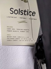 Retrospec Trekking Hiking Pole Cork Adjustable New Solstice