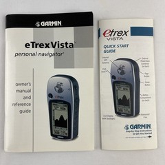 GARMIN eTrex Vista Handheld Waterproof Satellite GPS Hiking Geocache Backcountry