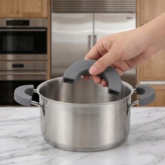 8Pcs Reusable Silicone Pot Handle Sleeves Heat Resistant Kitchen Grip Protector