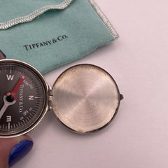 Tiffany & Co. Sterling Silver “1837 Makers Collection” Compass, with Orig. Pouch