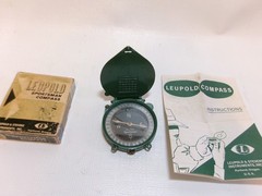 Vintage Leupold Sportsman Compass With Box & Instructions Leupold & Stevens