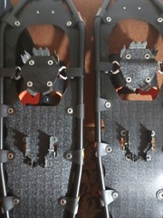 G2 21/25/30/36 Inches Light Weight Snowshoes for Women Men Youth, 21″, Orange
