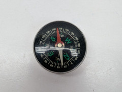 Vintage Survival Pocket Button Compass For Hiking Camping Tool