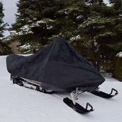 Waterproof Outdoor Snowmobile Cover Double Layer PVC Coating Dustproof
