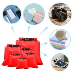 6PCS Dry Bags Waterproof, Lightweight Dry Bags for Kayaking 6PCS-K