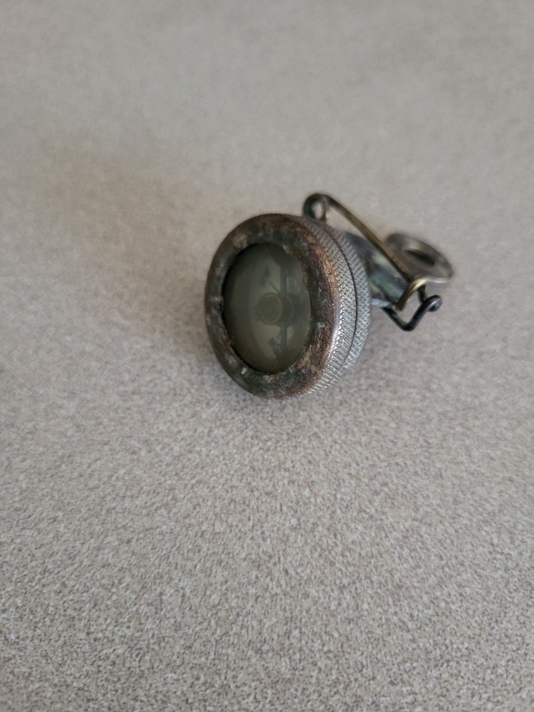 Vintage 1950’s Compass Marbles Gladstone Lapel Pin Hunting, Hiking RARE